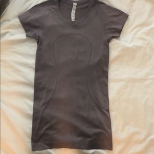 Purple Size 4 Lululemon Swiftly Tech Short Sleeve